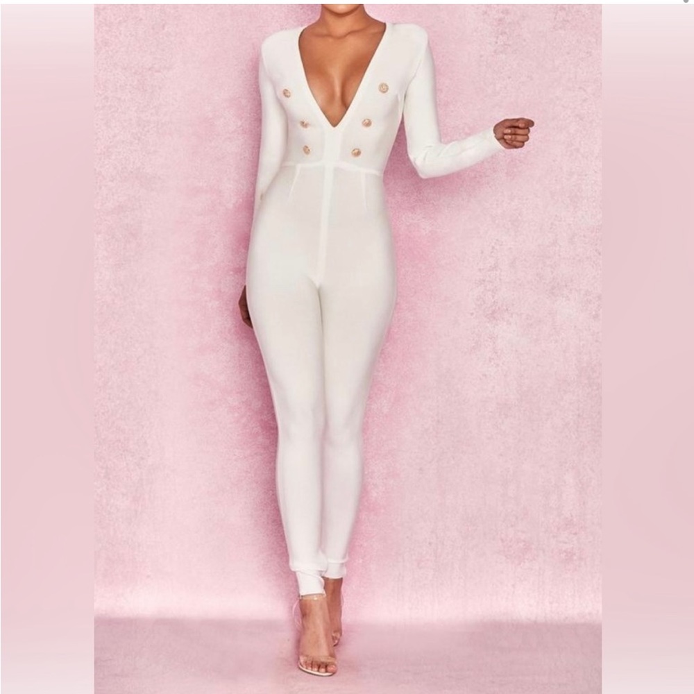 House Of CB Alana Jumpsuit NWT